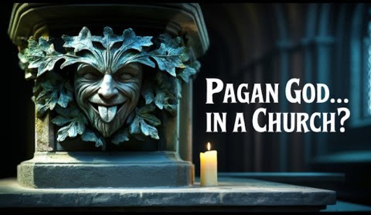 Why Is This Pagan Face in So Many Churches?