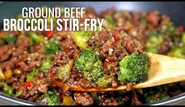 Ground Beef Broccoli Stir Fry