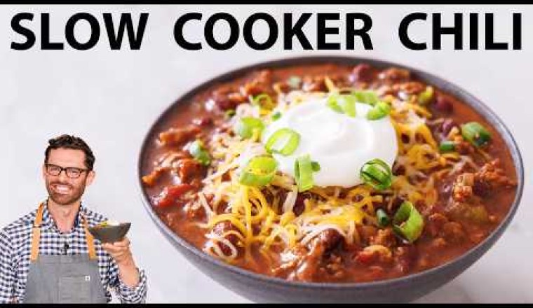 Easy Slow Cooker Chili