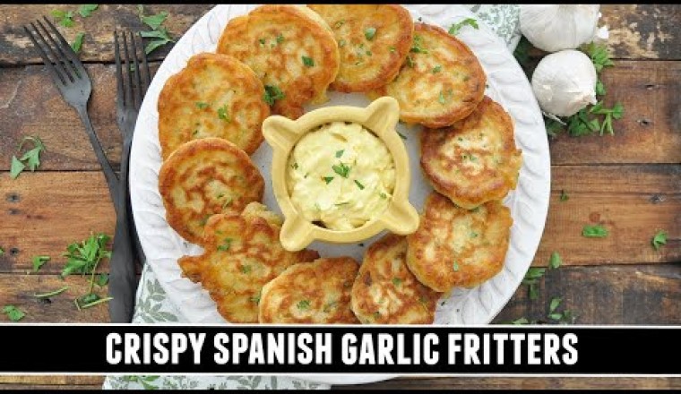 CRISPY Spanish Garlic Fritters