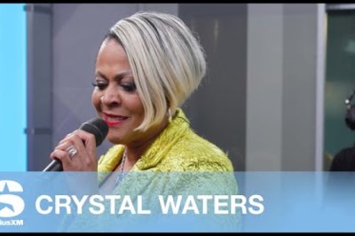 Crystal Waters Performs “100% Pure Love” Live at SiriusXM