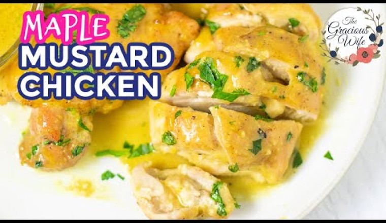 Maple Mustard Chicken