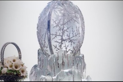 The Fabergé Winter Egg Adorned With More Than 4000 Diamonds