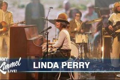 Linda Perry Performs “Beautiful” Live on Jimmy Kimmel