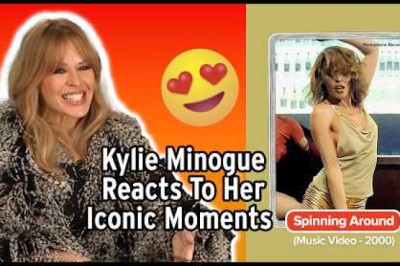 Kylie Minogue Reacts To Her Iconic Moments