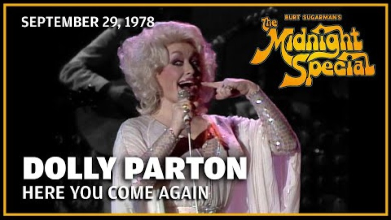 Dolly Parton Performs Her Hit “Here You Come Again” on the Midnight Special