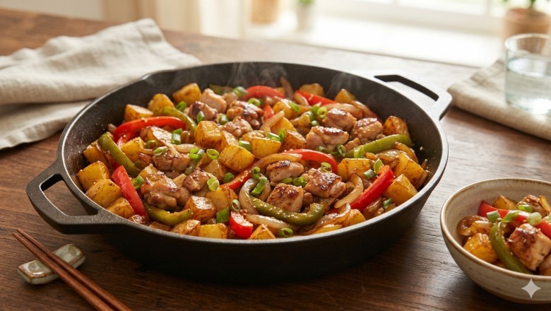 Crispy Chicken and Potato Stir-Fry (3 Delicious Ways!)