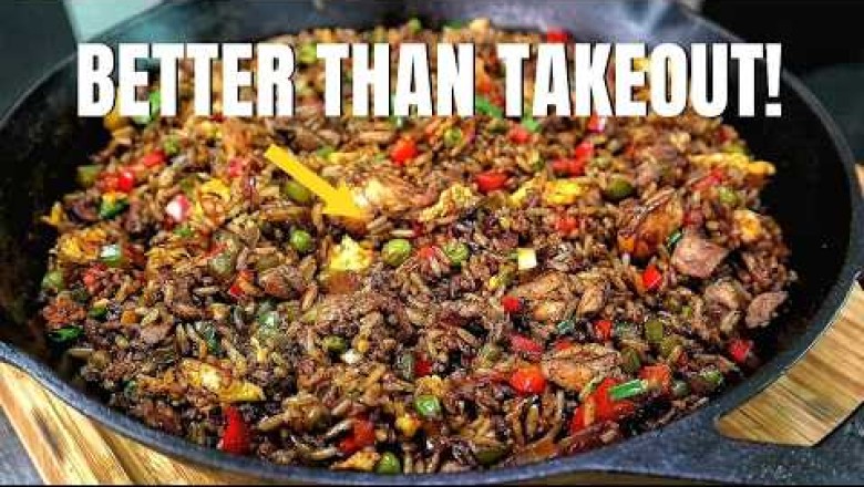 Jerk Chicken Fried Rice
