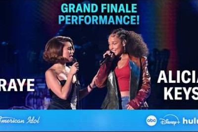 Iconic! Alicia Keys Performs "Fallin'" With Surprise Guest Raye