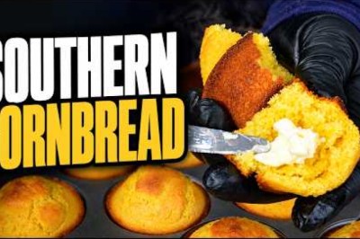 Southern Cornbread Muffins from Scratch (No Added Sugar)