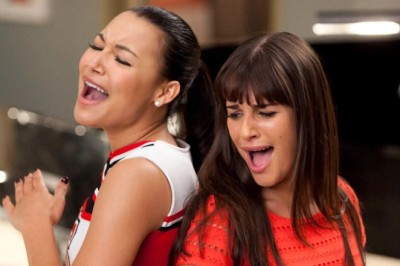 Glee: Rachel and Santana’s Don’t Rain on My Parade Duel